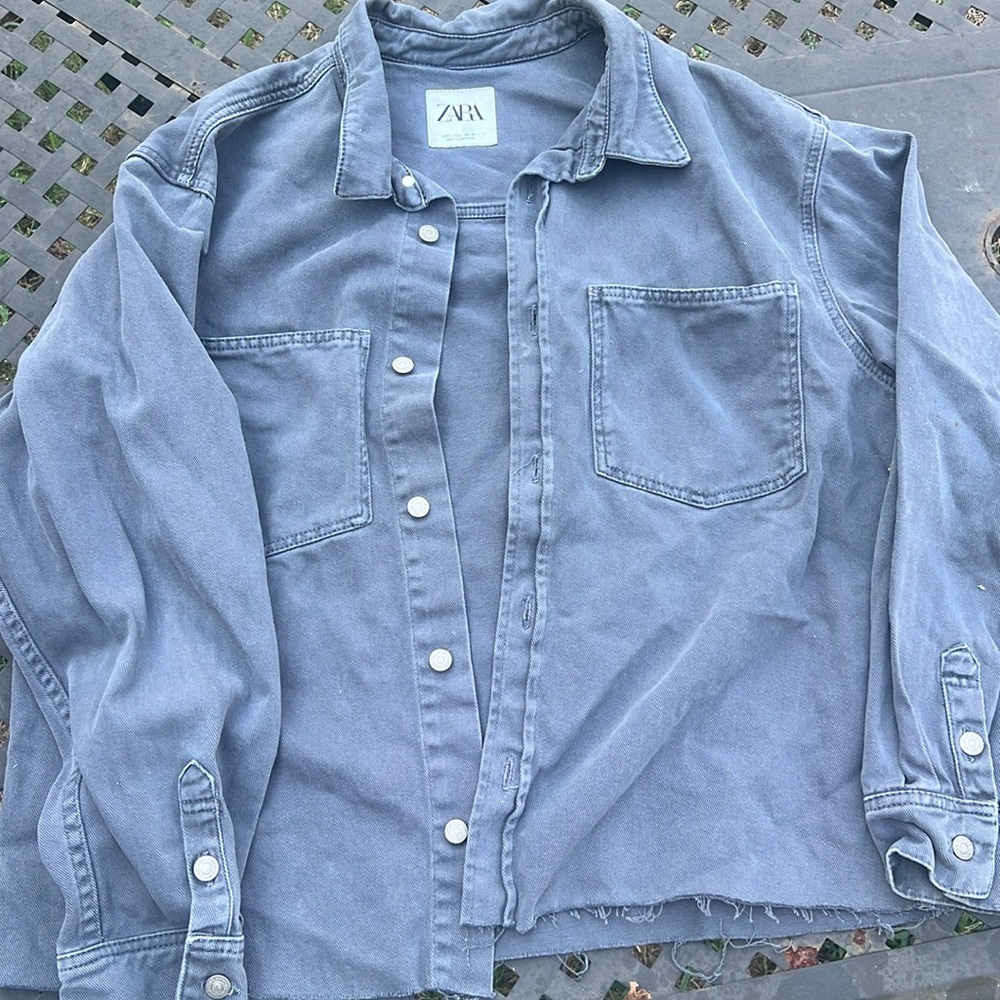Zara jeans jacket
